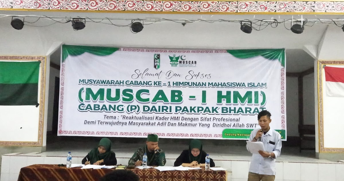 HMI pemkot cianjur Gelar Musyawarah Cabang